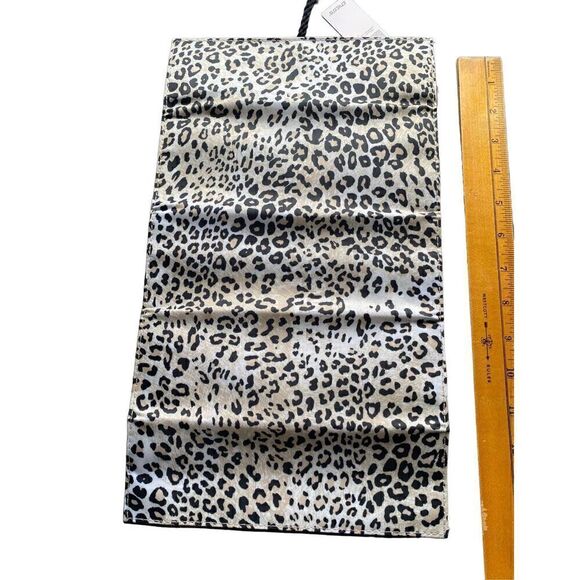 Chicos Travel Jewelry Roll Leopard Print New with tags - Picture 4 of 9